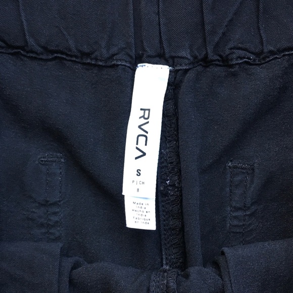 RVCA - Cropped Pull-Up Pants w/ Cuffs - Picture 6 of 8